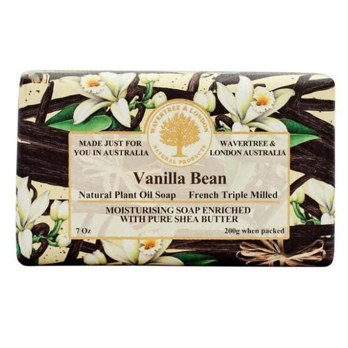 Vanilla Bean Soap 7Oz Soap Bar By Wavertree & London