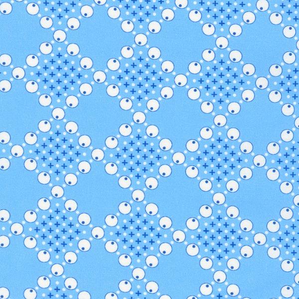 Sunnyside Farm Grid Blue By Debbie Beaves From Flowerhouse For Robert Kaufman Fabrics