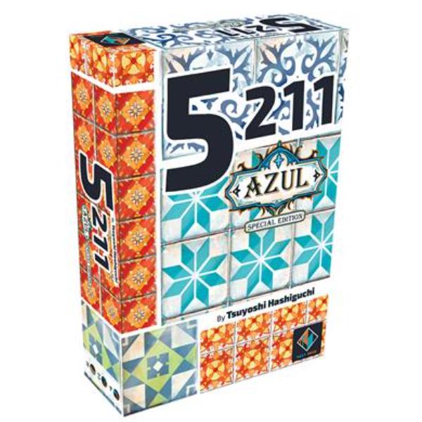 5211: Azul Edition Card Game by Tsuyoshi Hashiguchi for Next Move Games