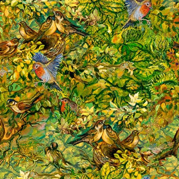 Power Of The Element Hidden Birds Multi By Josephine Wall For 3 Wishes