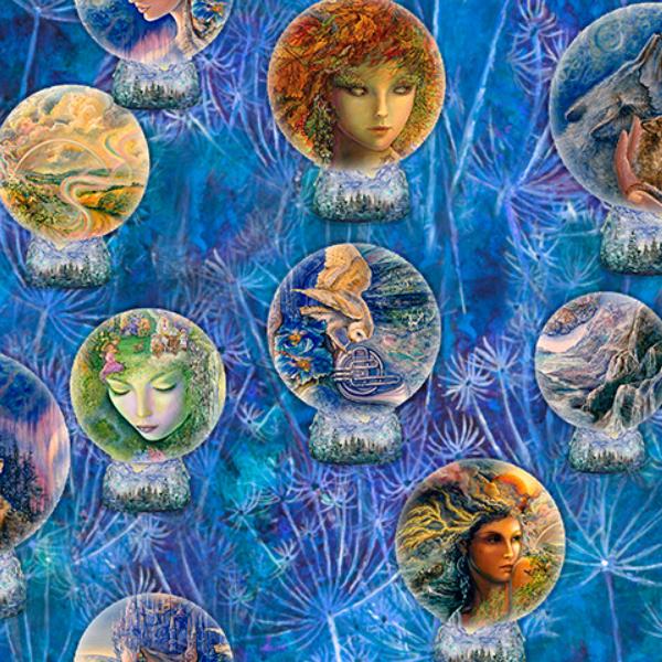 Power Of The Element Snow Globes Multi By Josephine Wall For 3 Wishes