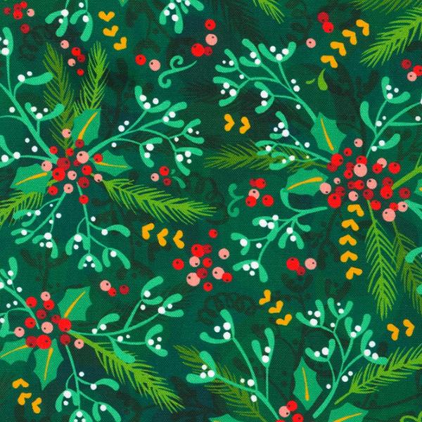 Tinsel Town Holly Spruce By Vanessa Lillrose & Linda Fitch From Wishwell For Robert Kaufman