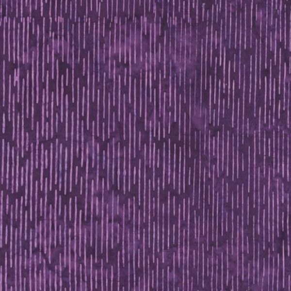 Between The Lines Batik Purple By Anthology Fabrics