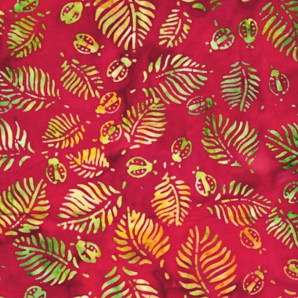 Don'T Bug Me Ladybug Red By Anthology Fabrics