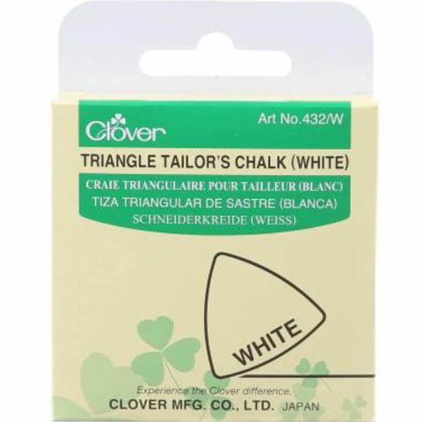 Triangle Tailor'S Chalk White From Clover Needlecraft