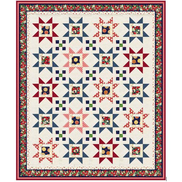 Cherry Pie Quilt Kit From Timeless Treasures