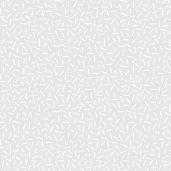 Ramblings 13 Sprinkles White On White By P & B Textiles