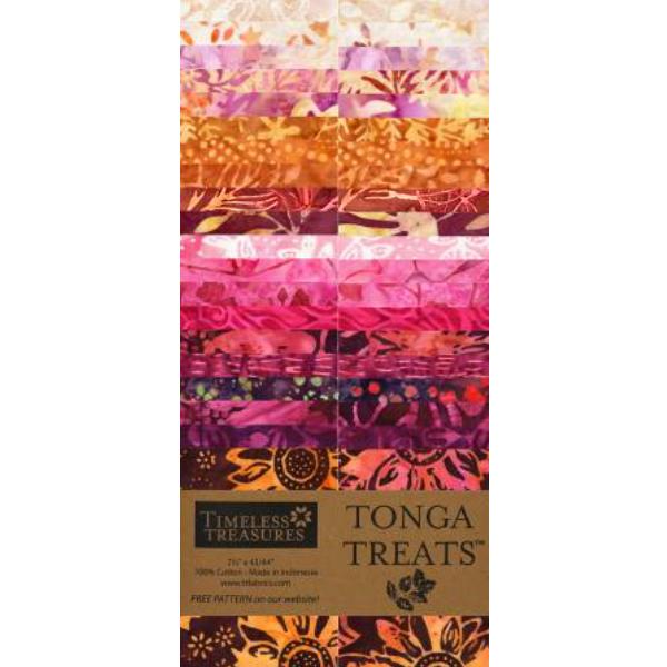 Tonga Treats Strips Merlot By Timeless Treasures