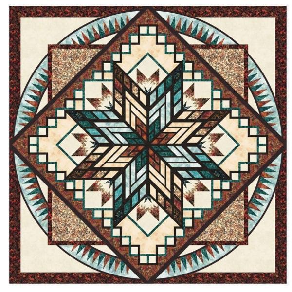 Cinnamon Sticks Quilt Kit By Quiltworx From Hoffman