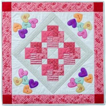 Kimberbell Cuties February Fabric And  Embellishment Kit