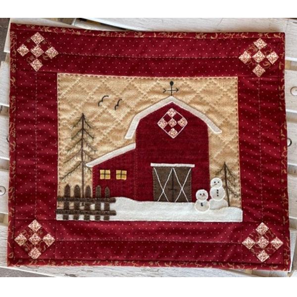 Little Red Barn Quilt Kit