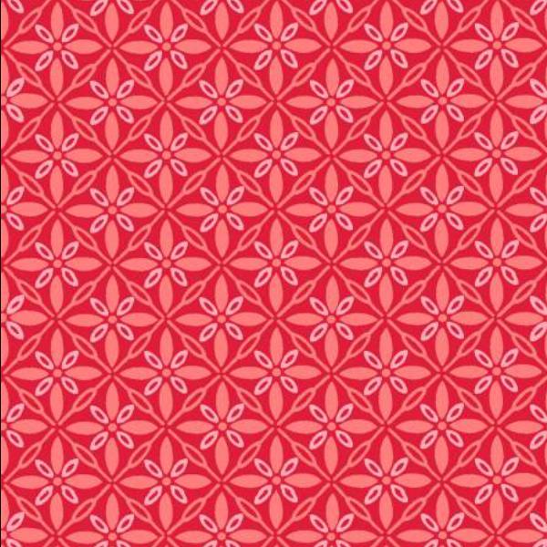 Kimberbell Basic Tufted Star Red From Maywood Studio