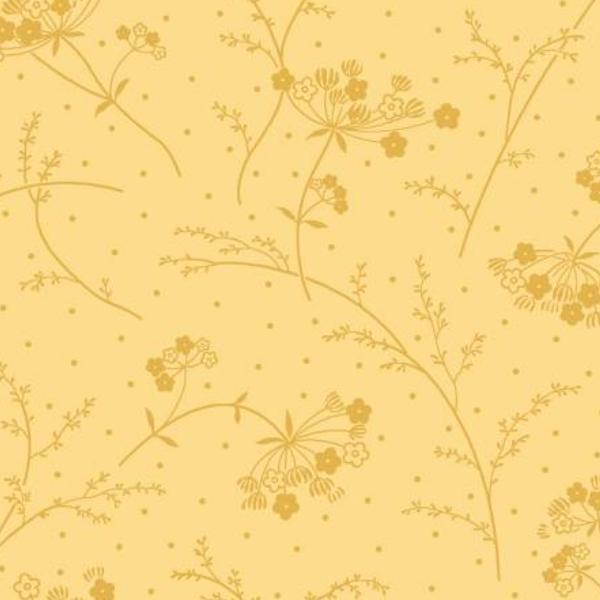 Kimberbell Basic Queen Anne'S Lace Sunshine From Maywood Studio