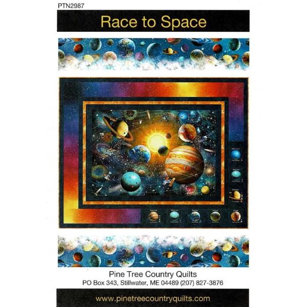 Race To Space Pattern By Sue Harvey And Sandy Boobar For Pine Tree Country Quilts