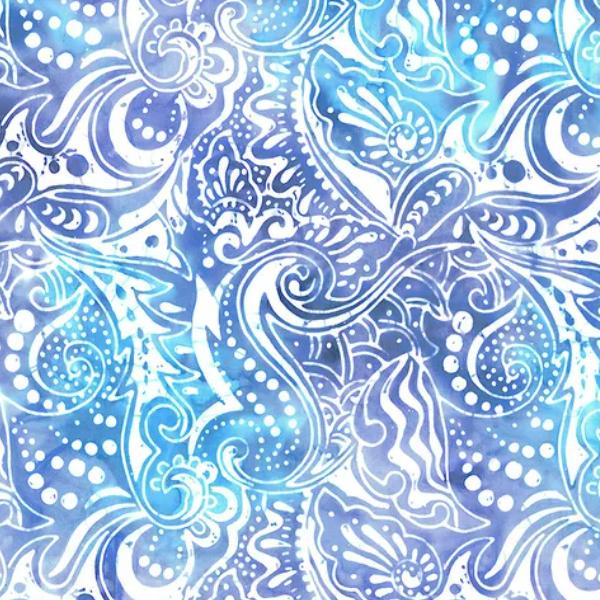 Luna Batik Abstract Celestial By Anthology Fabrics