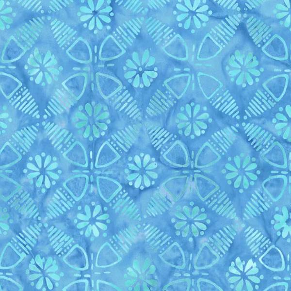 Luna Batik Wallpaper Ocean By Anthology Fabrics