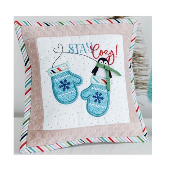 Stay Cozy Fabric, Pillow, And Embellishment Kit