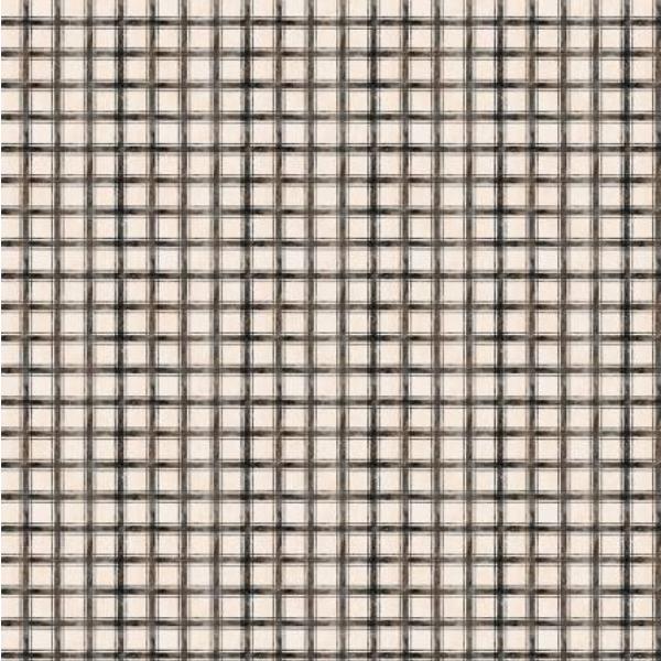 Proud Rooster Plaid Ivory/Black By Susan Winget For Wilmington Prints