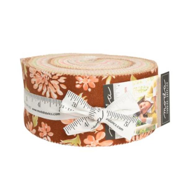 Cinnamon Cream Jelly Roll by Fig Tree Co. for Moda Fabrics