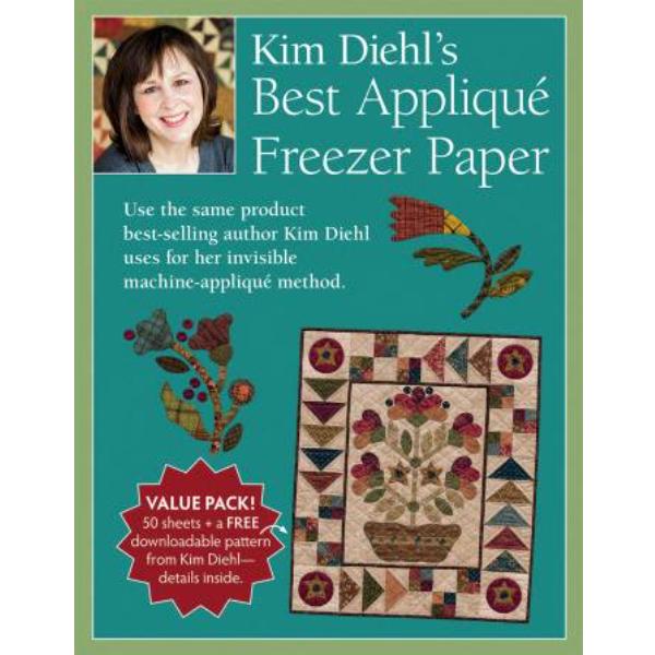 Kim Diehl's Best Applique Freezer Paper 50 Sheets from Martingale