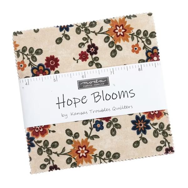 Hope Blooms Charm Pack by Kansas Troubles for Moda Fabrics