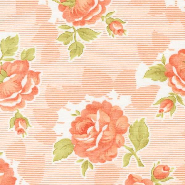 Cinnamon Cream Harvest Rose Peach By Fig Tree Co. For Moda