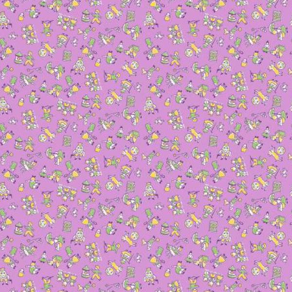 Storybook 22 Classics Purple By Mykt Collection For Windham Fabrics