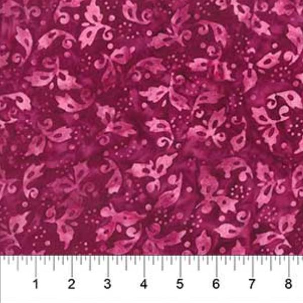 Birds Of Paradise Plum Berry By Banyan Batiks For Northcott