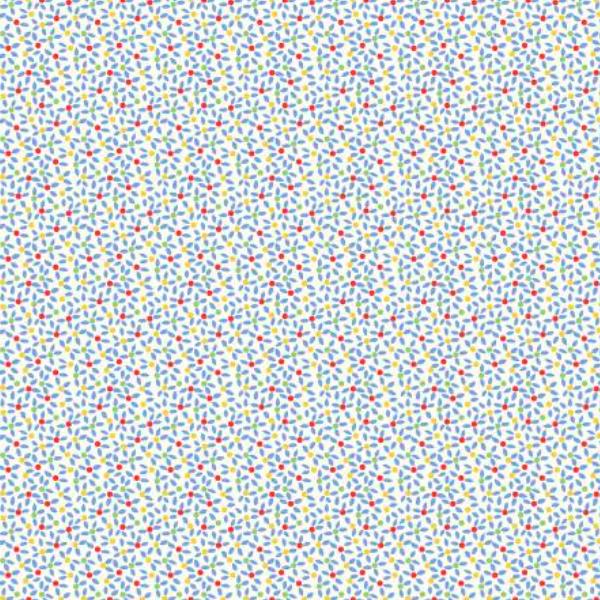 Storybook 22 Rainbow Daisy Blue By Mykt Collection For Windham Fabrics