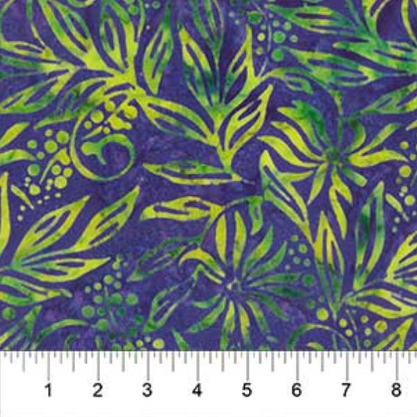 Birds Of Paradise Periwinkle By Banyan Batiks For Northcott