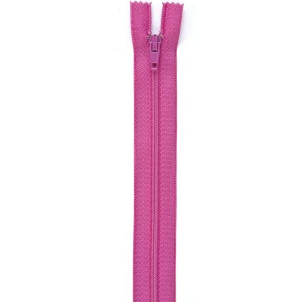 All-Purpose Polyester Coil Zipper 12In Hot Pink By Coats & Clark