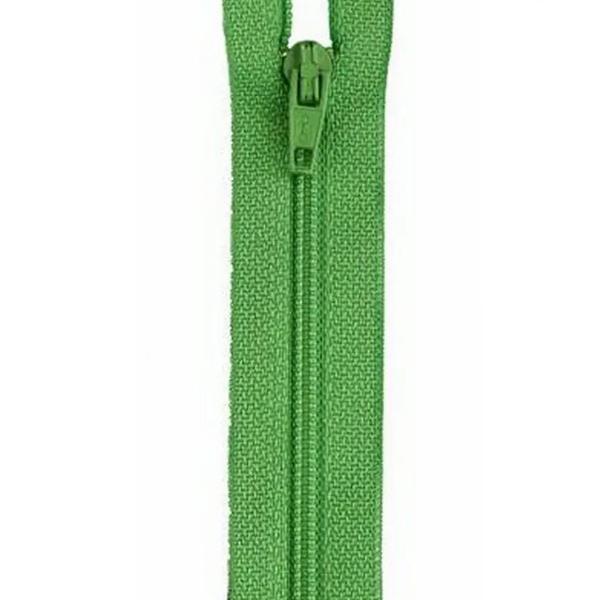 All-Purpose Polyester Coil Zipper 12In Bright Green By Coats & Clark