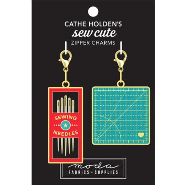 Mat Zipper Pulls 2ct by Cathe Holden for Moda