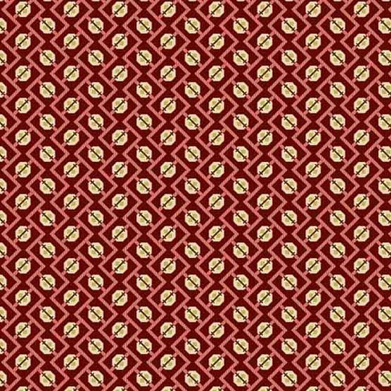 Primrose Medallion Ruby By Edyta Sitar Of Laundry Basket Quilts For Andover