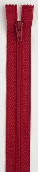 All-Purpose Polyester Coil Zipper 9" Red by Coats