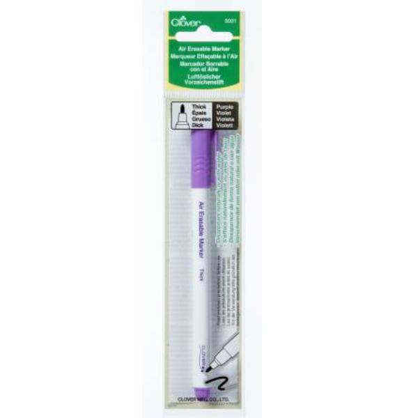 Air Erasable Marker Thick Purple by Clover