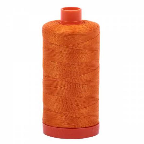 Aurifil 50 Wt. Thread - Bright Orange 1133