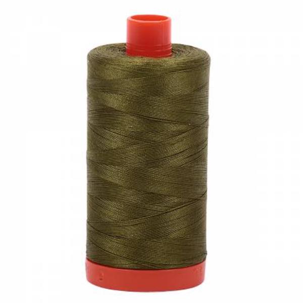 Aurifil 50 wt. Thread - Very Dark Olive 2887