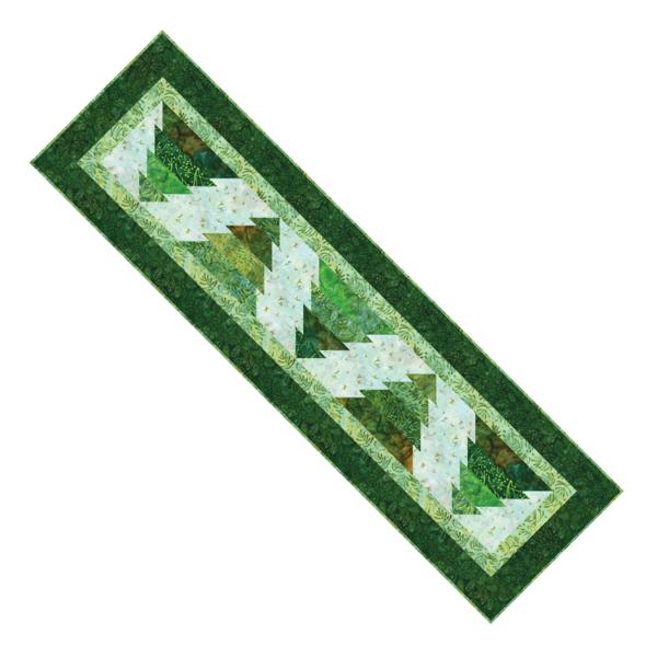 Wintergreen Tree Table Runner From Robert Kaufman