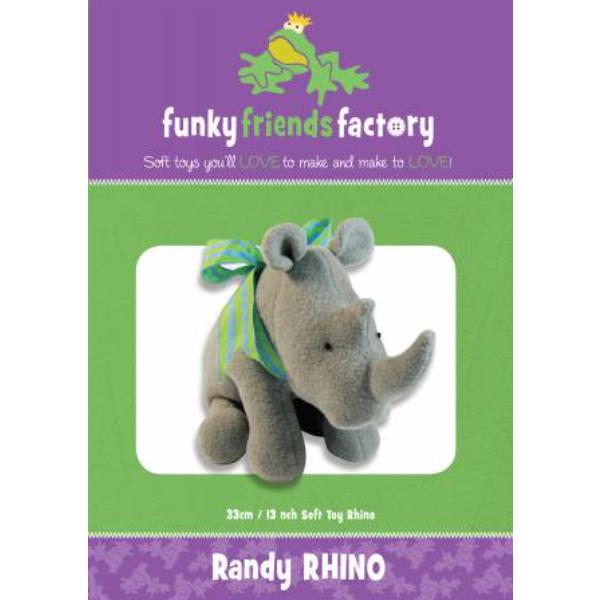 Randy Rhino By Funky Friends Factory