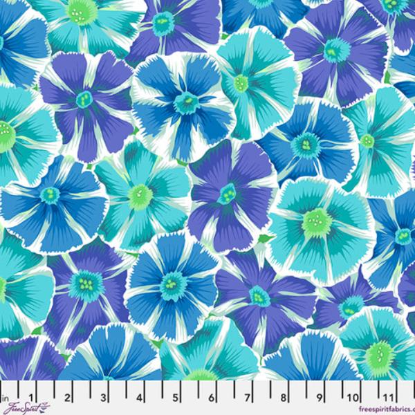 Kaffe Fassett Collective Pinwheels Blue By Philip Jacobs From Free Spirit