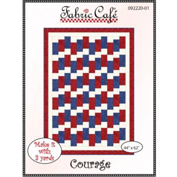 Courage Quilt Pattern From Fabric Cafe