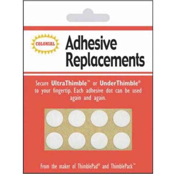 Underthimble Adhesive 8/Package From Colonial Needle