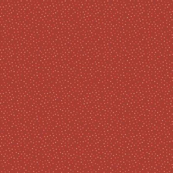 Country Confetti Speckled Hen Red By Poppie Cotton