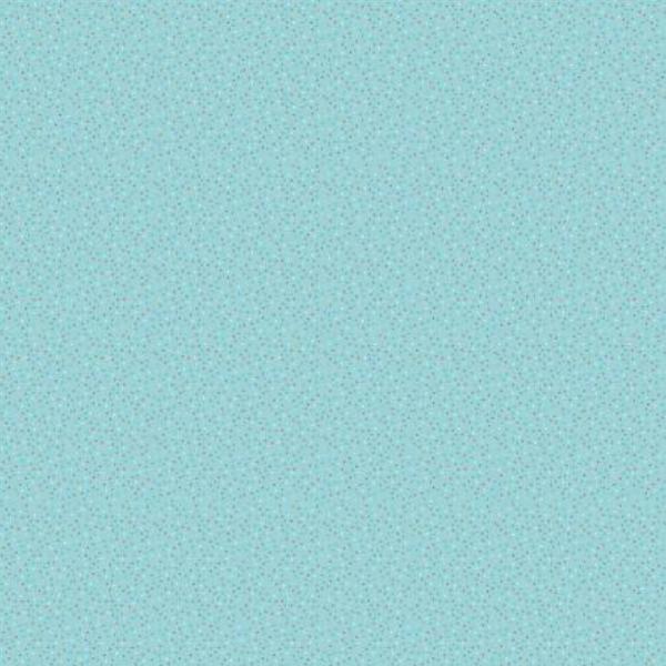 Country Confetti Light Teal Blue Lagoon By Poppie Cotton