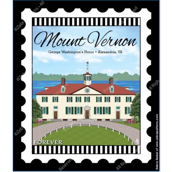 National Parks Stamp: Mount Vernon