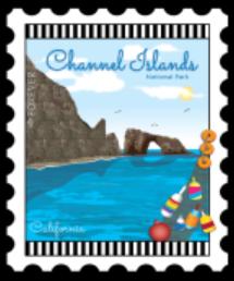 International City Stamp: Channel Islands