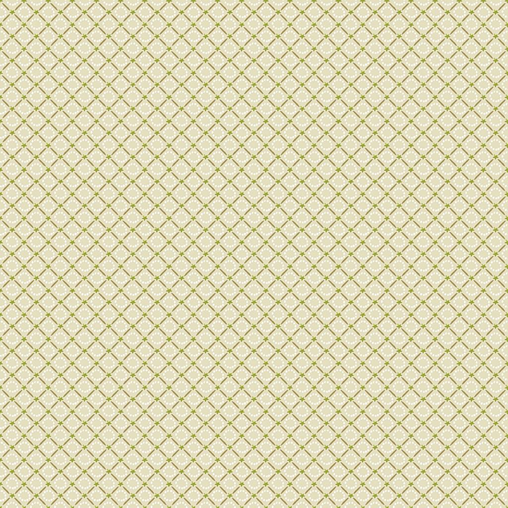 Springtime Plaid Light Khaki By Rebecca Jones For Clothworks