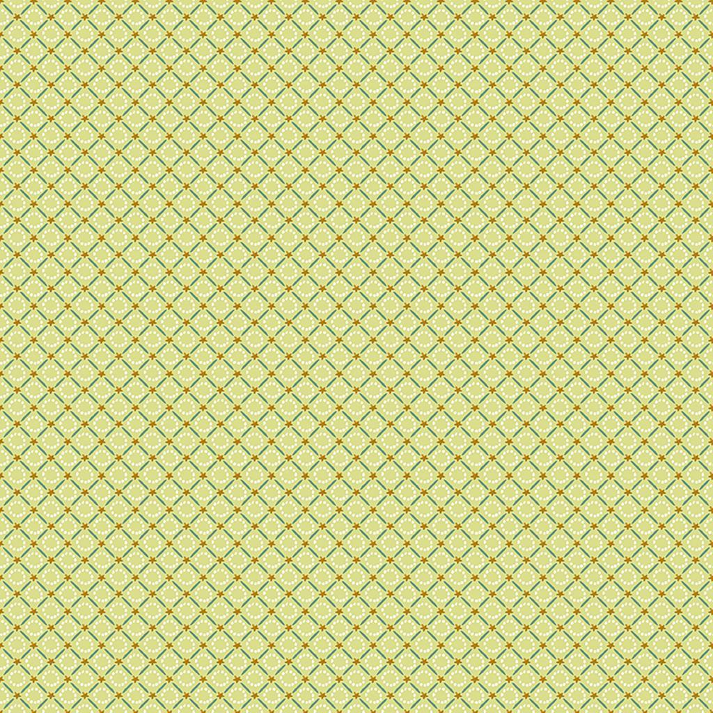 Springtime Plaid Light Olive By Rebecca Jones For Clothworks