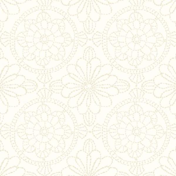 Fancy Fruit Doilies Cream By Kris Lammers For Maywood Studio